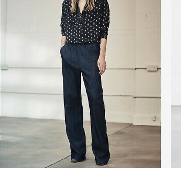 ALLSAINTS Bloom Denim Lounge Pants/Jeans - Picture 1 of 17